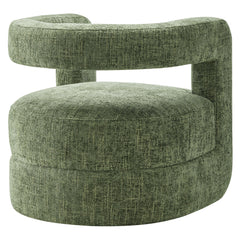 Jaylin Basil Upholstered Chenille Accent Chair - Ornate Home