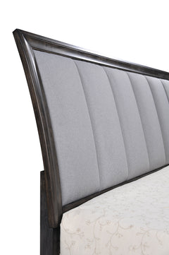 Jaymes Gray Sleigh Storage Platform Bedroom Set - Ornate Home