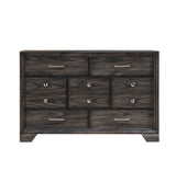 Jaymes Gray Sleigh Storage Platform Bedroom Set - Ornate Home