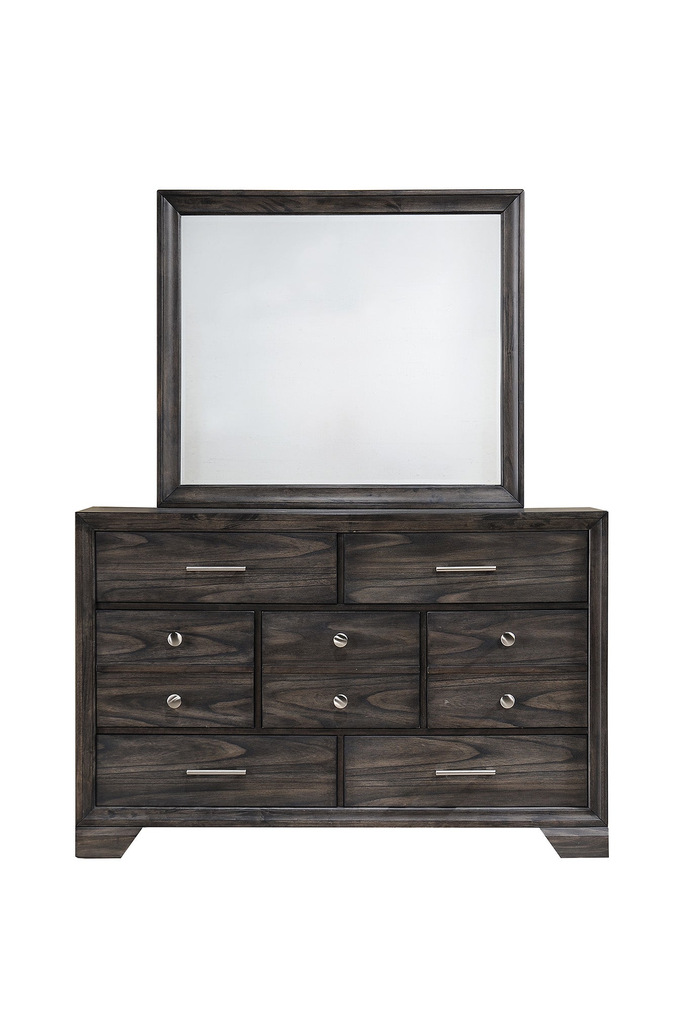 Jaymes Gray Sleigh Storage Platform Bedroom Set - Ornate Home