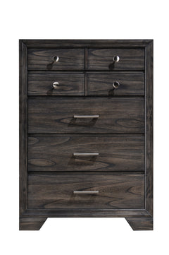 Jaymes Gray Sleigh Storage Platform Bedroom Set - Ornate Home