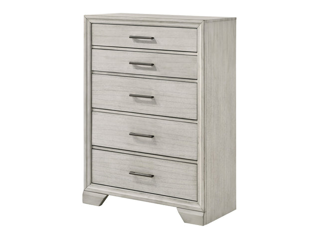 Jaymes White Mist Chest - Ornate Home
