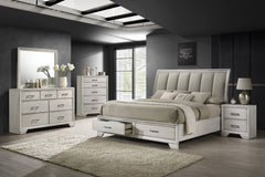 Jaymes White Mist Dresser Mirror - Ornate Home