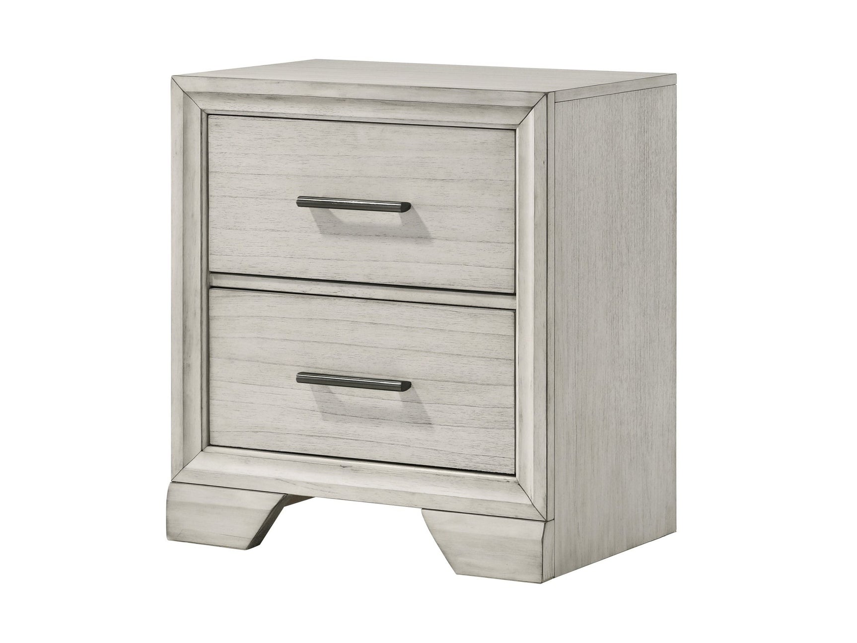 Jaymes White Mist Nightstand - Ornate Home