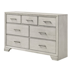 Jaymes White Mist Sleigh Storage Platform Bedroom Set - Ornate Home