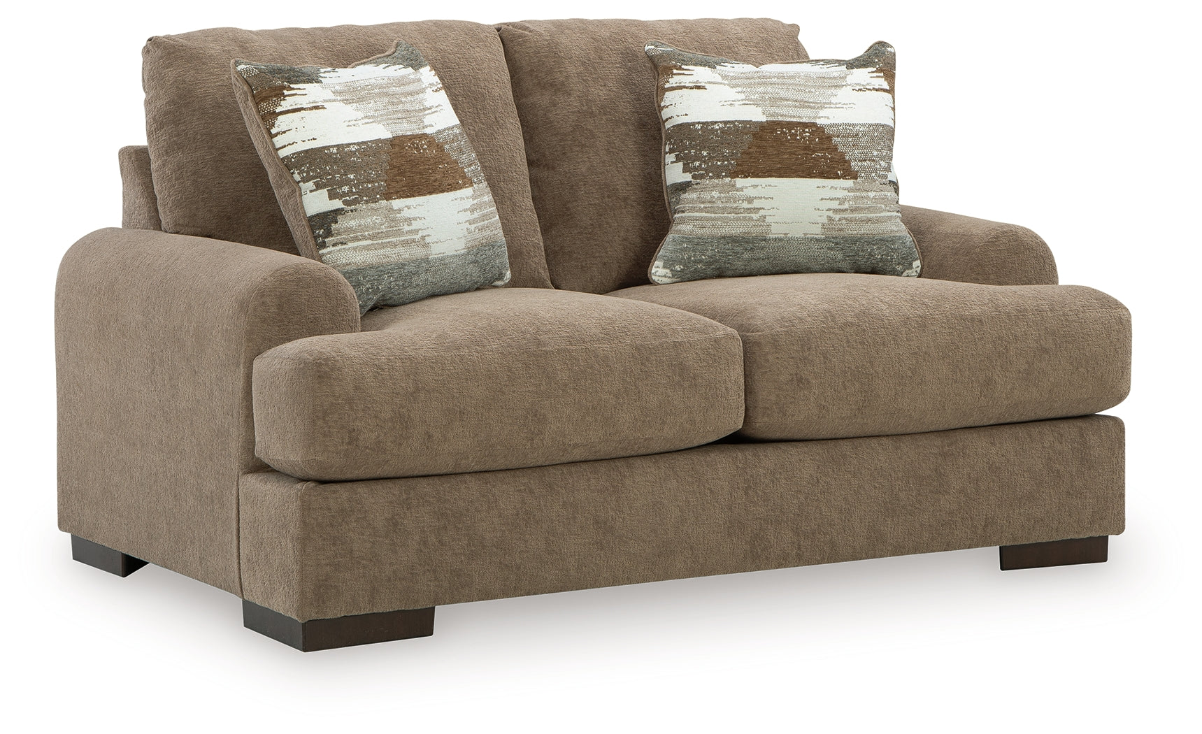 Jayne Park Pecan Loveseat (Online Special Price) - Ornate Home