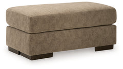 Jayne Park Pecan Ottoman - Ornate Home