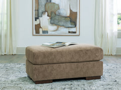 Jayne Park Pecan Ottoman - Ornate Home