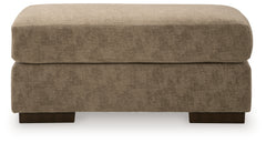 Jayne Park Pecan Ottoman - Ornate Home