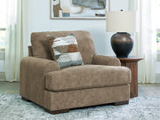Jayne Park Pecan Oversized Chair - Ornate Home