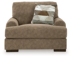 Jayne Park Pecan Oversized Chair - Ornate Home