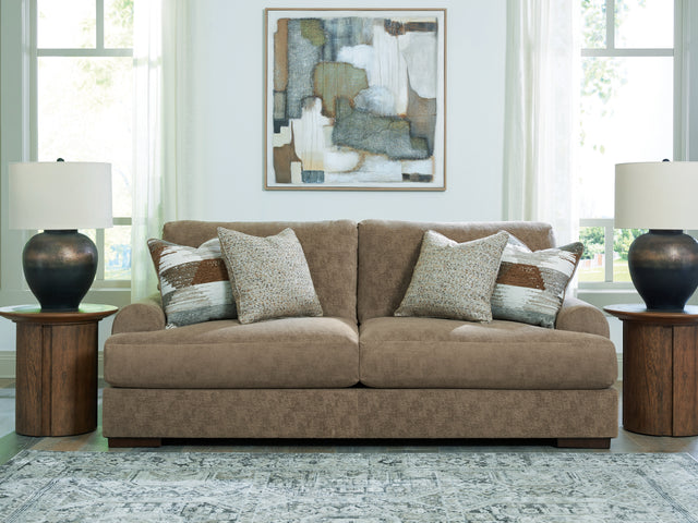 Jayne Park Pecan Sofa (Online Special Price) - Ornate Home