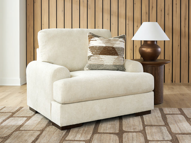 Jayne Park Sand Oversized Chair (Online Special Price) - Ornate Home