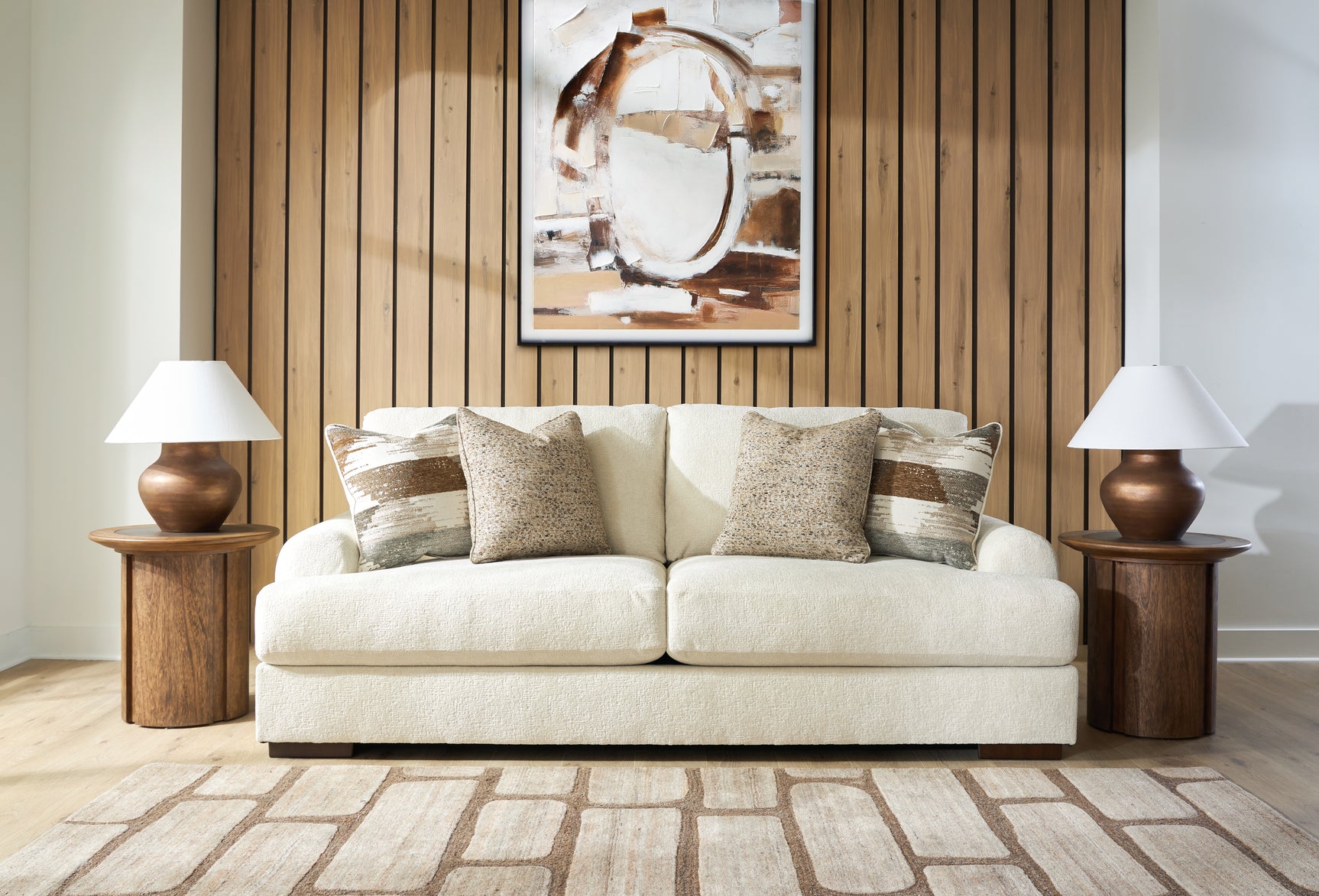 Jayne Park Sand Sofa and Loveseat (Online Special Price) - Ornate Home
