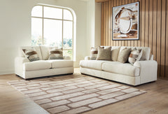 Jayne Park Sand Sofa and Loveseat - Ornate Home