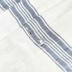 Jayson Blue Stripe Linen Cashmere Duvet Collection - Ornate Home