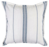 Jayson Blue Stripe Linen Cashmere Duvet Collection - Ornate Home