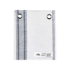 Jayson Blue Stripe Linen Cashmere Duvet Collection - Ornate Home
