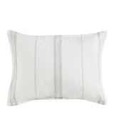 Jayson Gray Stripe Linen Cashmere Duvet Collection - Ornate Home