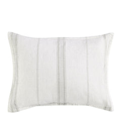 Jayson Gray Stripe Linen Cashmere Duvet Collection - Ornate Home