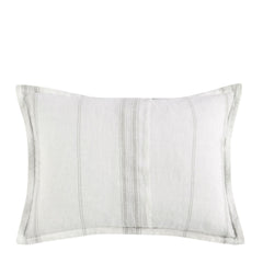 Jayson Gray Stripe Linen Cashmere Duvet Collection - Ornate Home