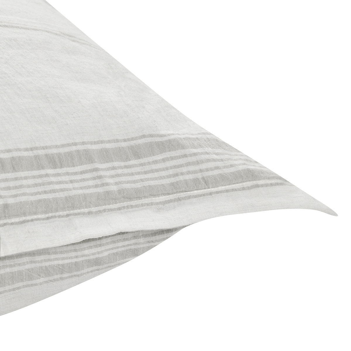 Jayson Gray Stripe Linen Cashmere Duvet Collection - Ornate Home