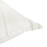 Jayson Gray Stripe Linen Cashmere Duvet Collection - Ornate Home