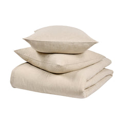 Jayson Natural Linen Cashmere Duvet Collection - Ornate Home