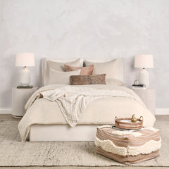 Jayson Natural Linen Cashmere Duvet Collection - Ornate Home