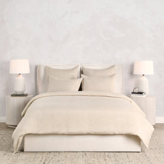 Jayson Natural Linen Cashmere Duvet Collection - Ornate Home