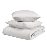 Jayson Quartz White Linen Cashmere Duvet Collection - Ornate Home