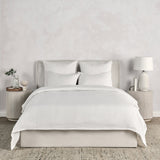 Jayson Quartz White Linen Cashmere Duvet Collection - Ornate Home