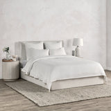 Jayson Quartz White Linen Cashmere Duvet Collection - Ornate Home