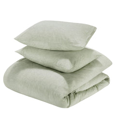 Jayson Sagebrush Linen Cashmere Duvet Collection - Ornate Home