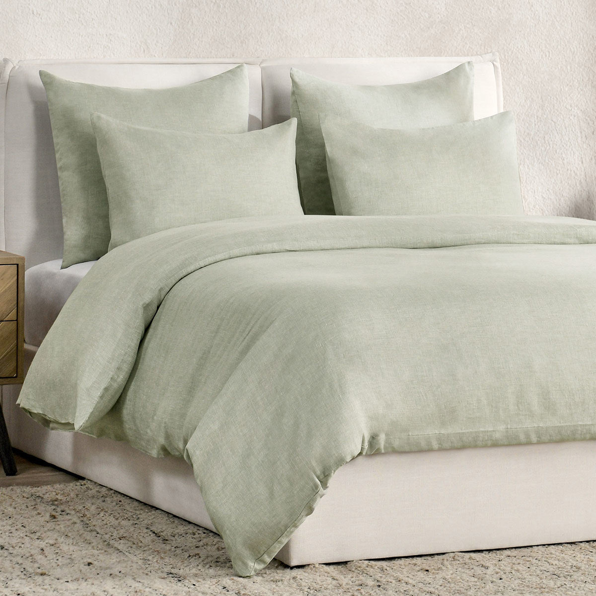 Jayson Sagebrush Linen Cashmere Duvet Collection - Ornate Home