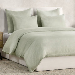 Jayson Sagebrush Linen Cashmere Duvet Collection - Ornate Home