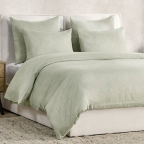 Jayson Sagebrush Linen Cashmere Duvet Collection - Ornate Home
