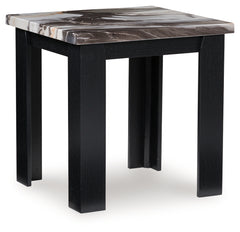 Jazmore Dark Brown Occasional Table Set (Set of 3) - Ornate Home