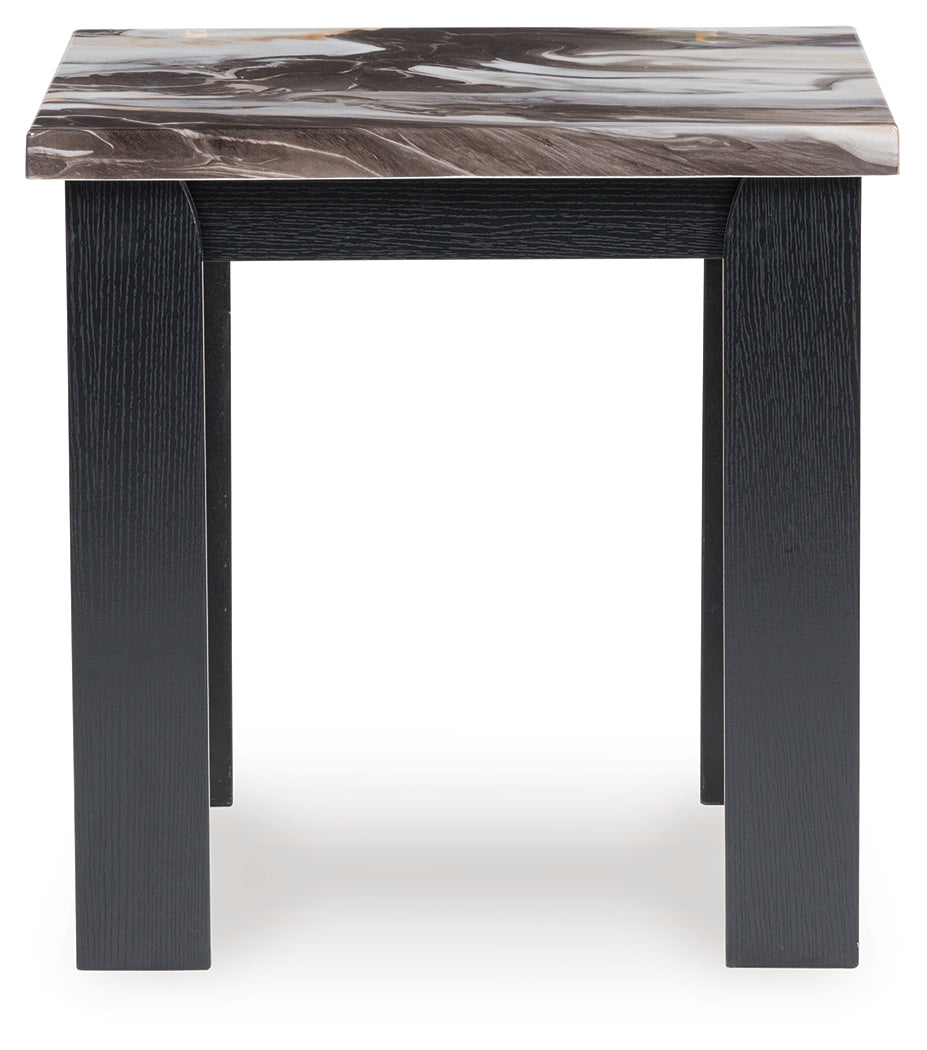 Jazmore Dark Brown Occasional Table Set (Set of 3) - Ornate Home