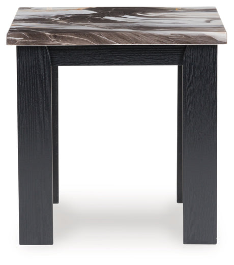 Jazmore Dark Brown Occasional Table Set (Set of 3) - Ornate Home