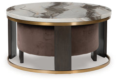 Jazmore Multi Coffee Table and 2 Ends - Ornate Home