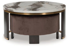 Jazmore Multi Coffee Table and 2 Ends - Ornate Home