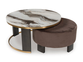 Jazmore Nesting Cocktail Tables (Set of 2) - Ornate Home