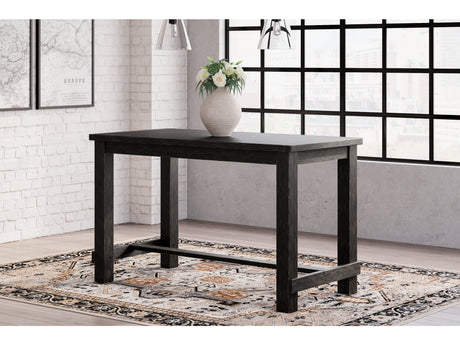 Jeanette Black Counter Height Dining Table - Ornate Home