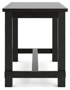 Jeanette Black Counter Height Dining Table - Ornate Home