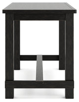 Jeanette Black Counter Height Dining Table - Ornate Home