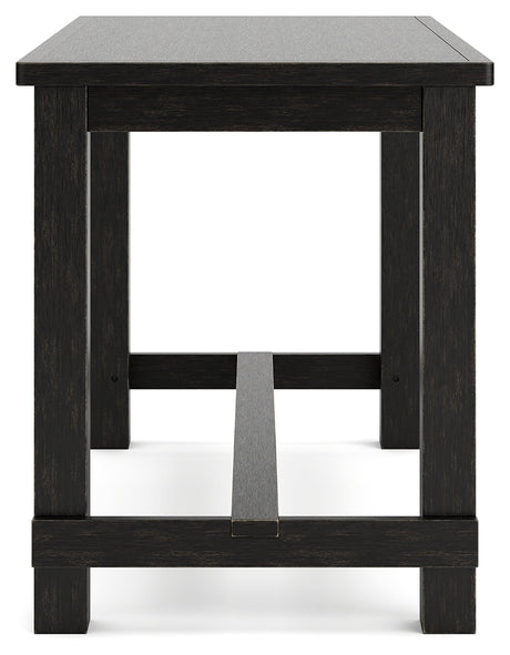Jeanette Black Counter Height Dining Table - Ornate Home