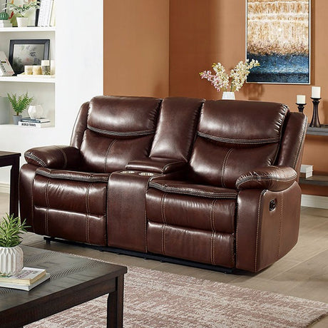 Jeanna Brown Loveseat - Ornate Home