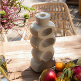 Jeannie Ivory Candle Holder - Ornate Home