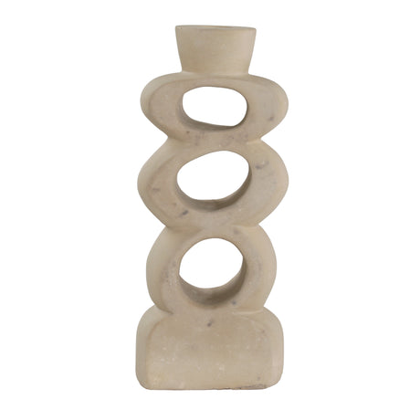 Jeannie Ivory Candle Holder - Ornate Home